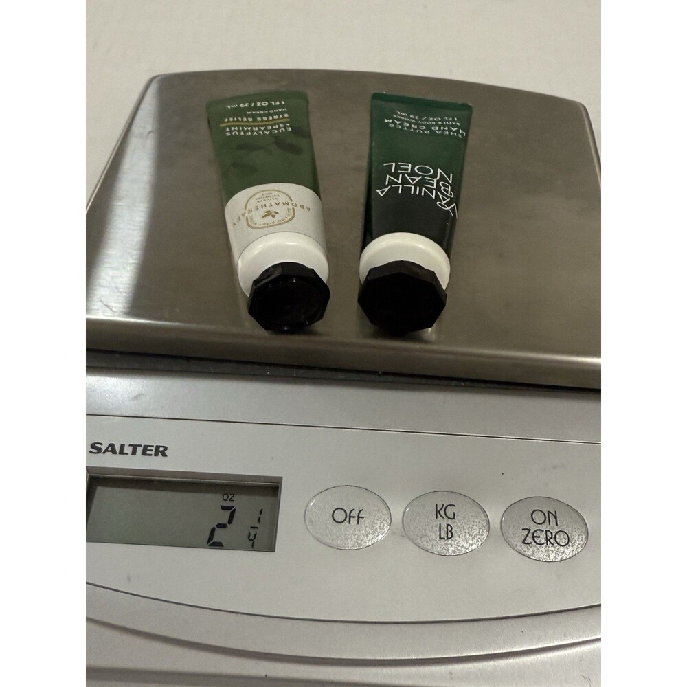 2 Bath & Body Works ~VANILLA BEAN NOEL, Aromatherapy EUCALYPTUS SPEARMINT 1 FLOZ - Picture 3 of 8